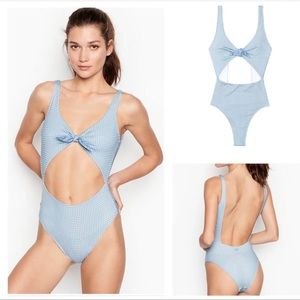 Victoria's Secret cut out bow swimsuit one piece